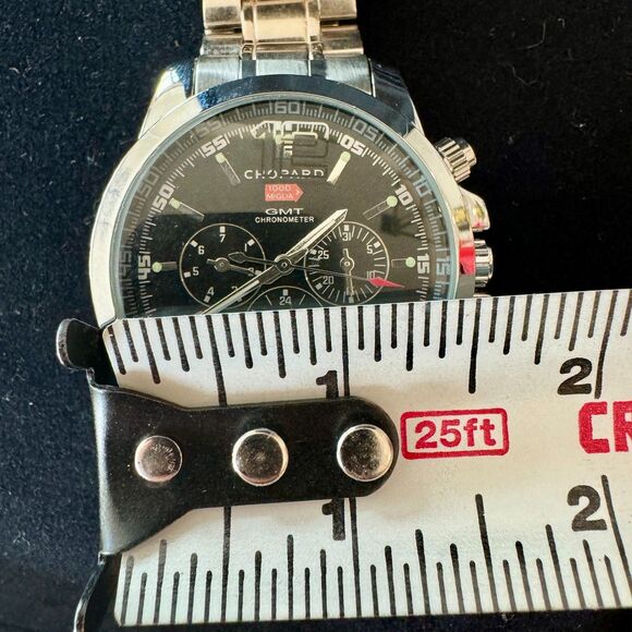 Oversized Fashion Watch in Silver Tones - Picture 5 of 7